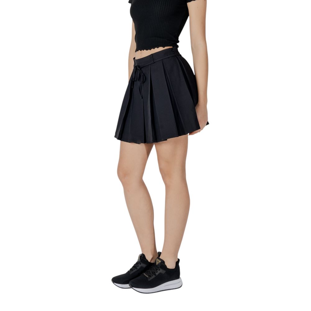 Only Black Recycled Polyester Mini Skirt Only