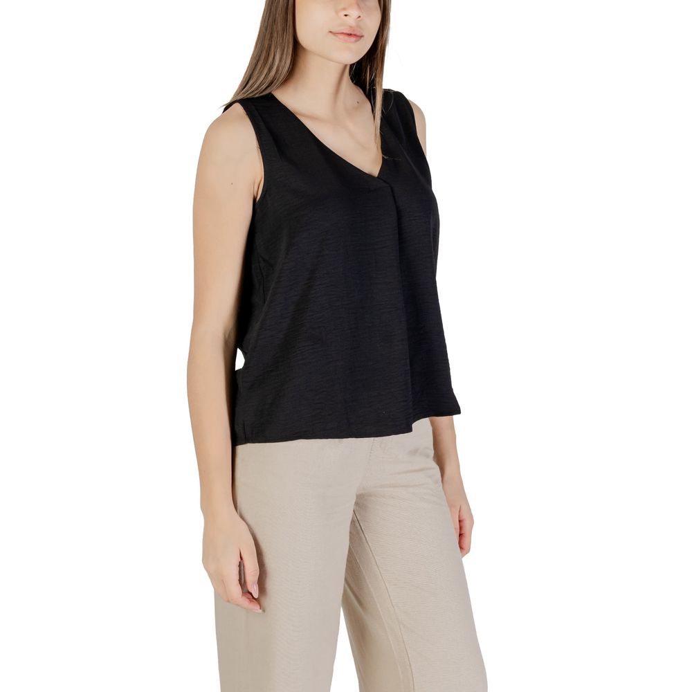 Only Black Recycled Polyester Tank Top Only