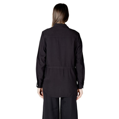 Only Black Viscose Blouse Only