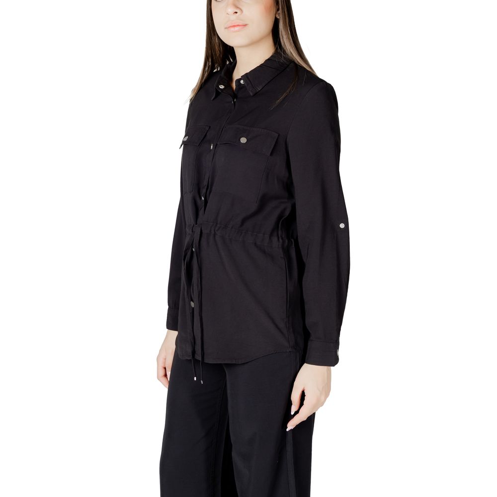 Only Black Viscose Blouse Only