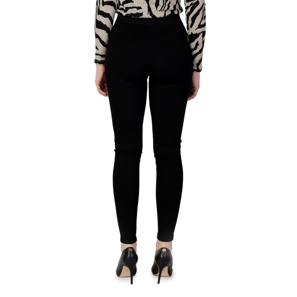 Only Black Viscose Leggings Only