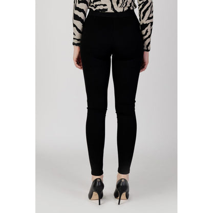 Only Black Viscose Leggings Only