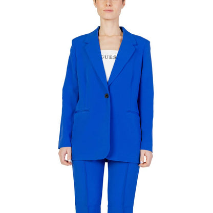Only Blue Recycled Polyester Blazer Only