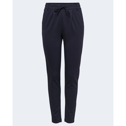 Only Blue Viscose Casual Pants Only