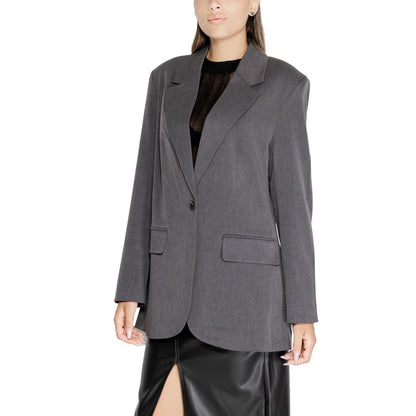 Only Gray Recycled Polyester Blazer Only