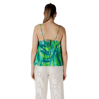 Only Green Viscose Tank Top Only
