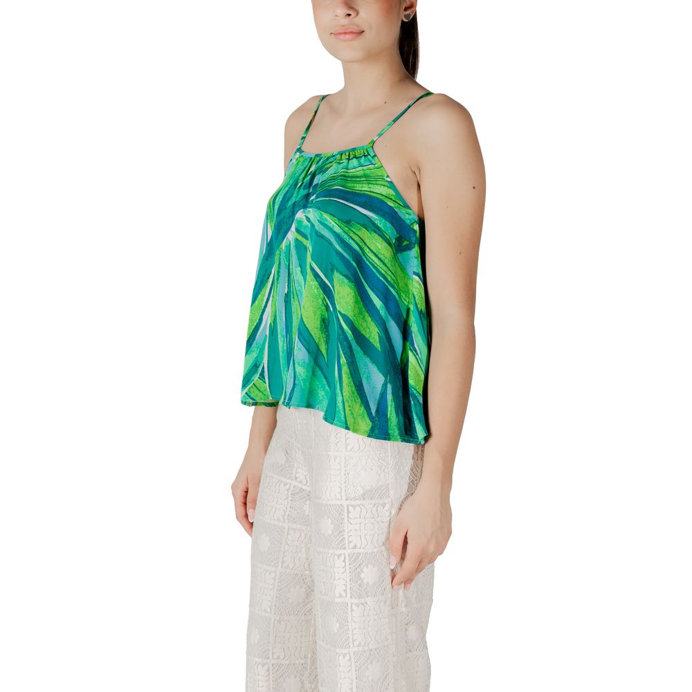 Only Green Viscose Tank Top Only