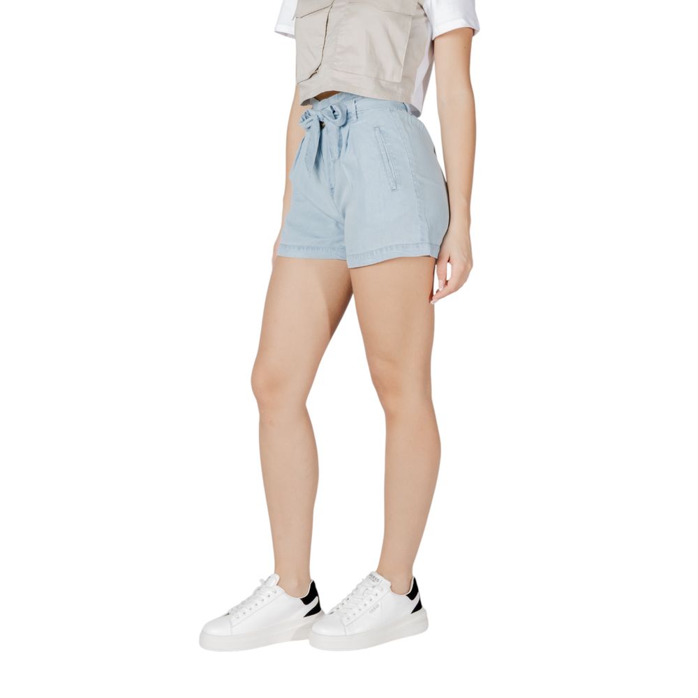 Only Light Blue Lyocell Shorts Only