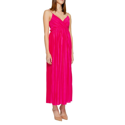Only Multicolor Polyester Long Dress Only