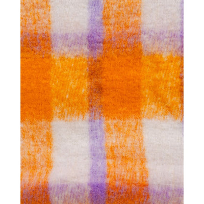 Only Orange Polyester Scarf Only