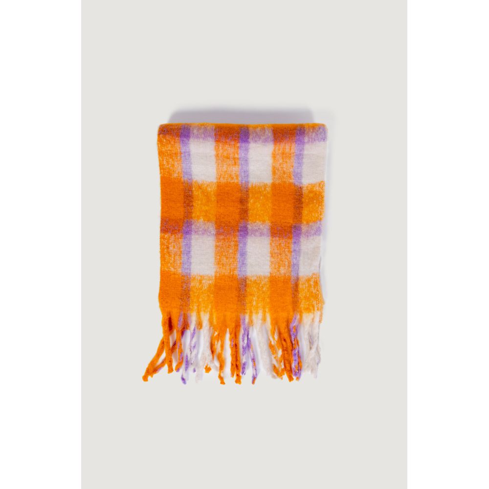 Only Orange Polyester Scarf Only
