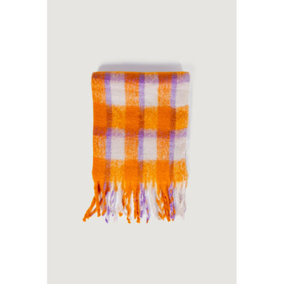 Only Orange Polyester Scarf Only