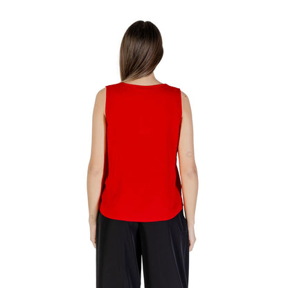 Only Red Recycled Polyester Tank Top Only