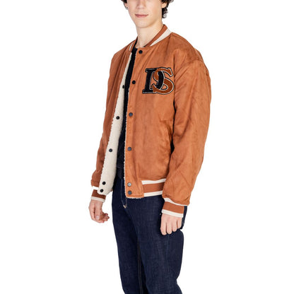 Only & Sons Brown Polyester Bomber Only & Sons