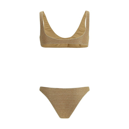 Oséree Gold Polyamide Bikini