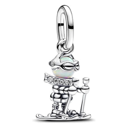 PANDORA CHARMS Mod. SKIER DANGLE PANDORA