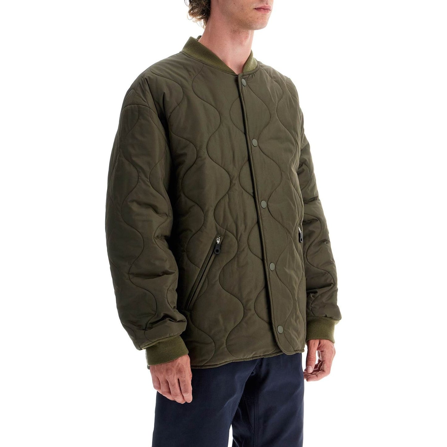 A.P.C. ine\n\nquilted flo Vests A.P.C. Dark Slate Gray