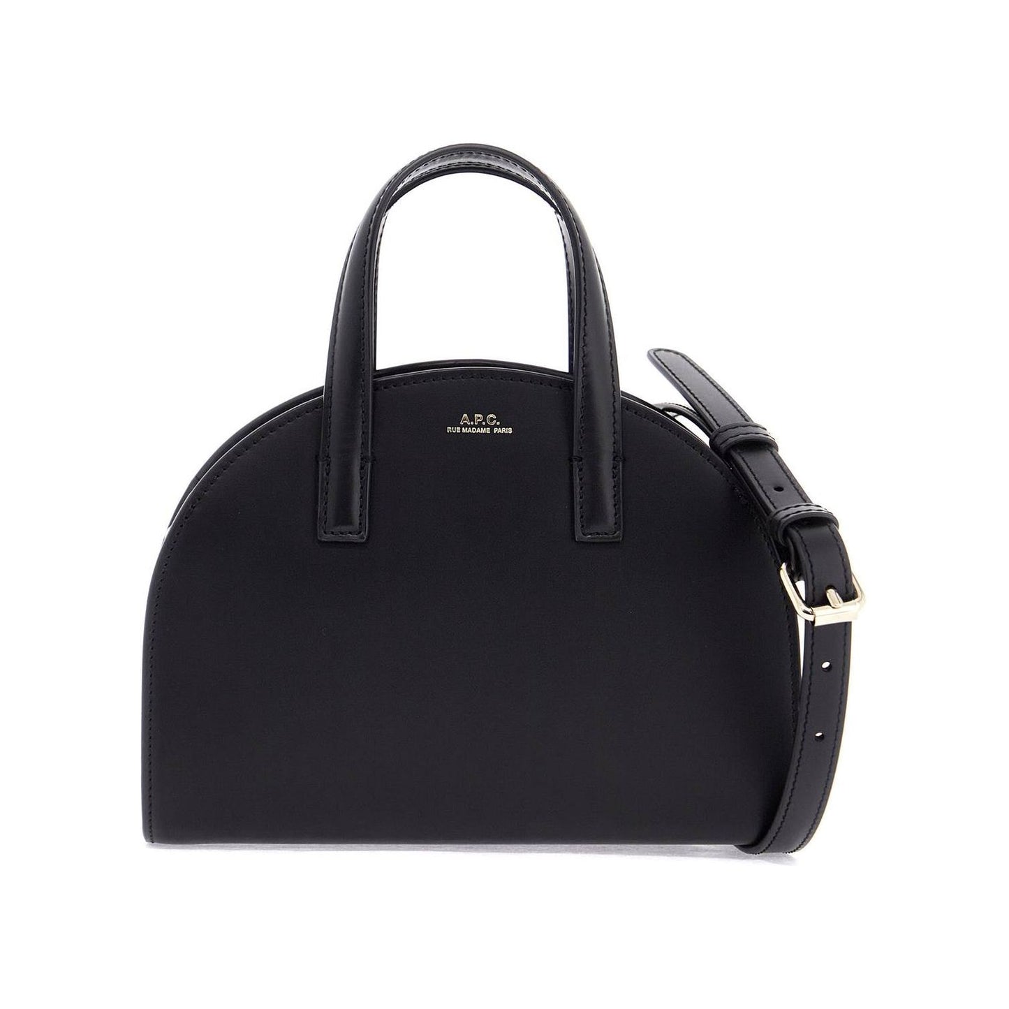A.P.C. small demi-lune t Handbag A.P.C. Dark Slate Gray
