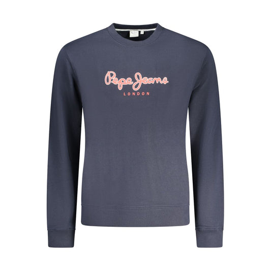Pepe Jeans Blue Cotton Men's Sweatshirt