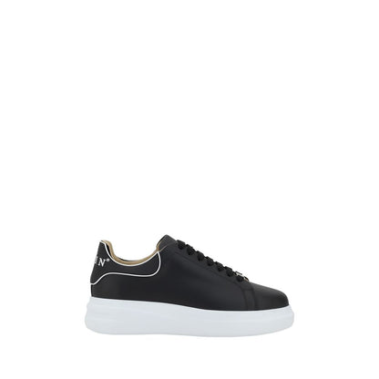 Philipp Plein Black Rubber Low Top Sneakers