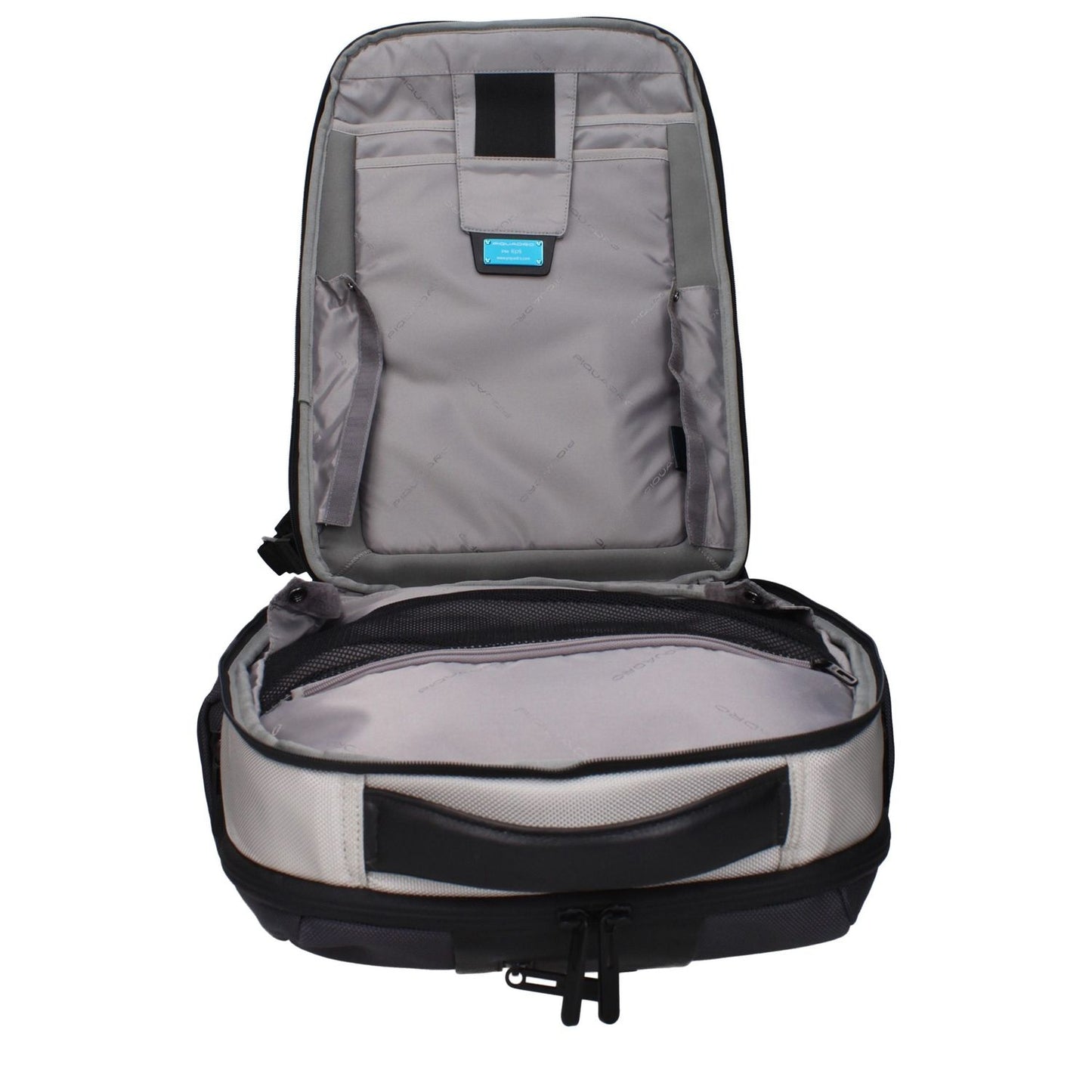 Piquadro Gray Nylon Backpack 1728,75667636384,Backpacks - Bags,Bags,Gray,Men,New with tags,Piquadro