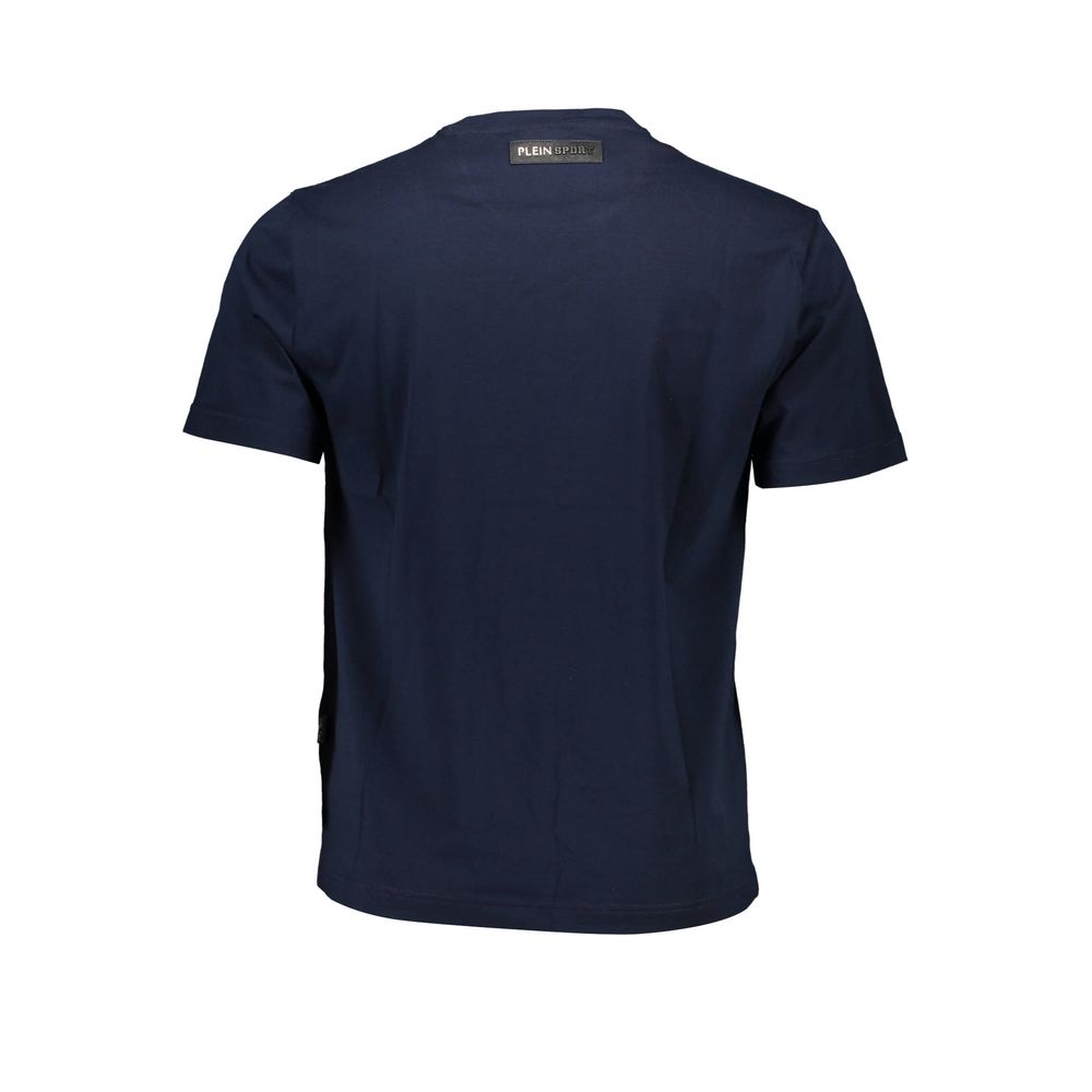 Plein Sport Blue Cotton Men's T-Shirt