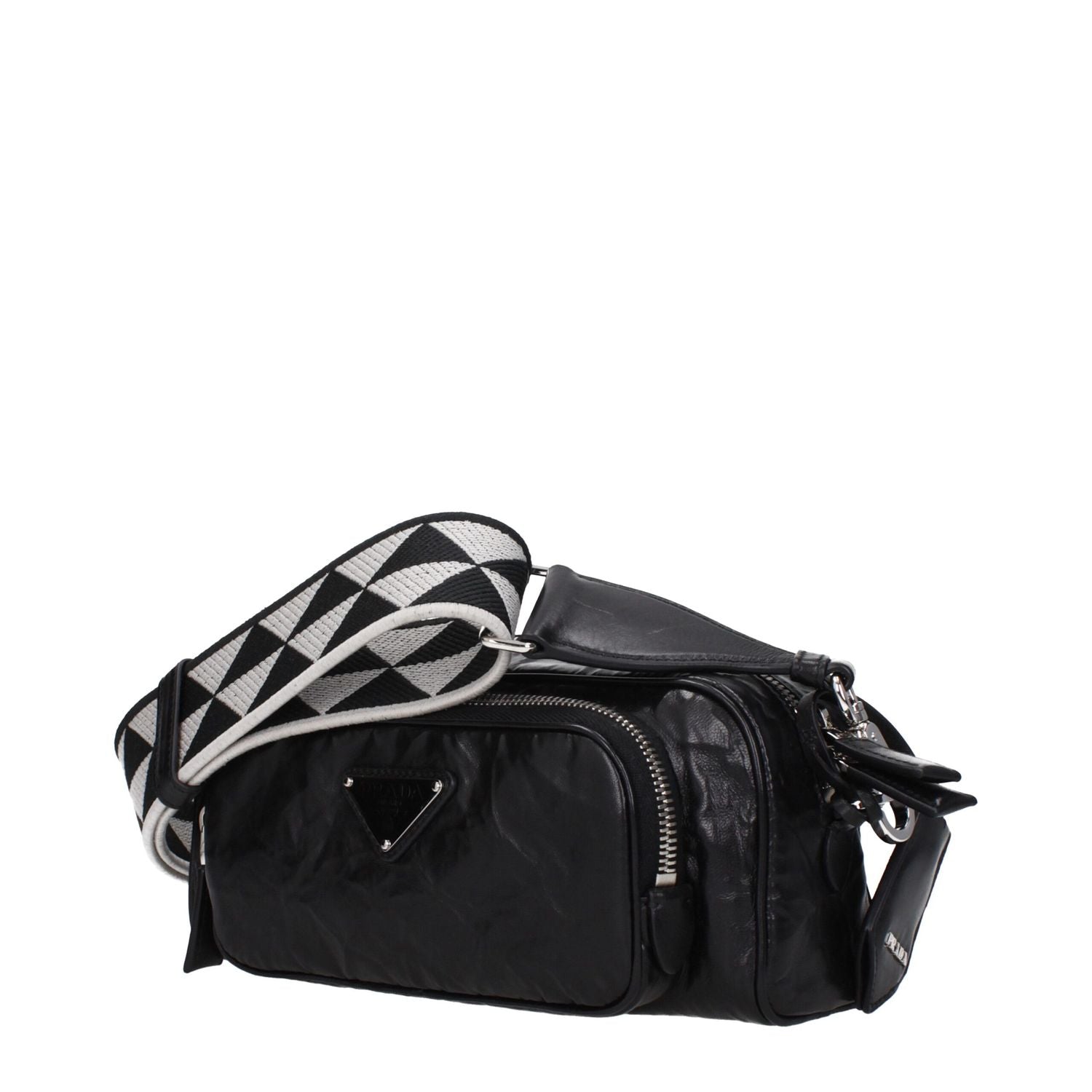 Prada Black Leather Crossbody Bag