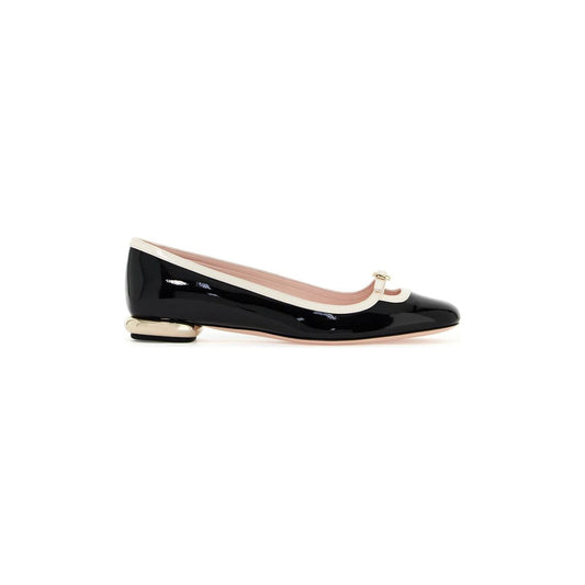 Roger Vivier "viv' podium patent Flat Shoes Roger Vivier