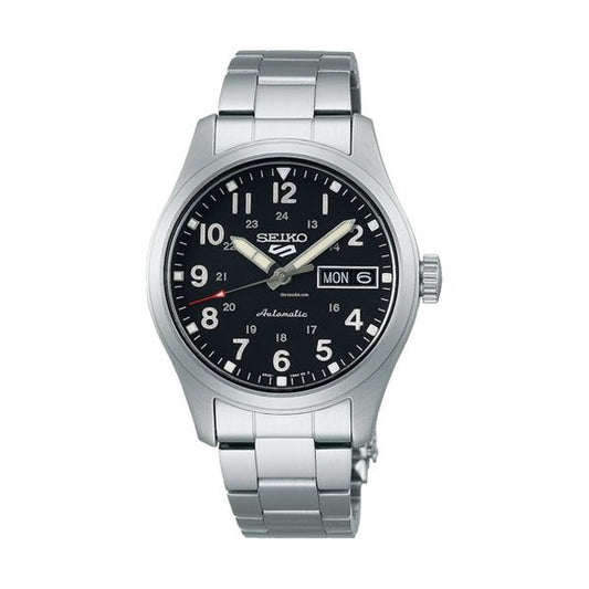 SEIKO 5 Mod. SPORTS AUTOMATIC DAY & DATE - BLACK WATCHES SEIKO 5