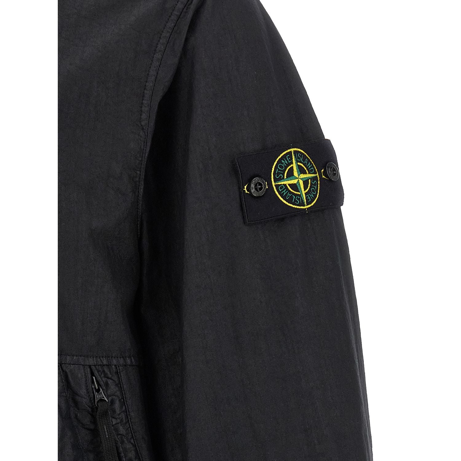 Stone Island Black Polyamide Shell Jacket