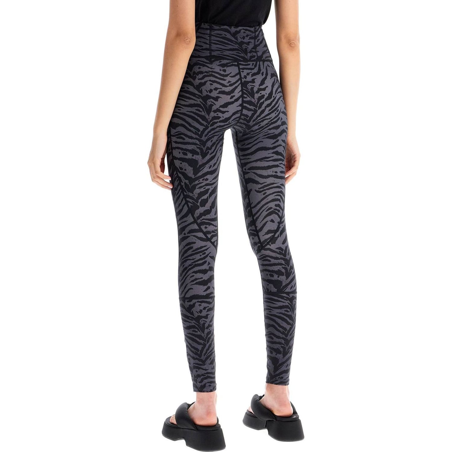 Ganni animal print sports leggings Trousers Ganni