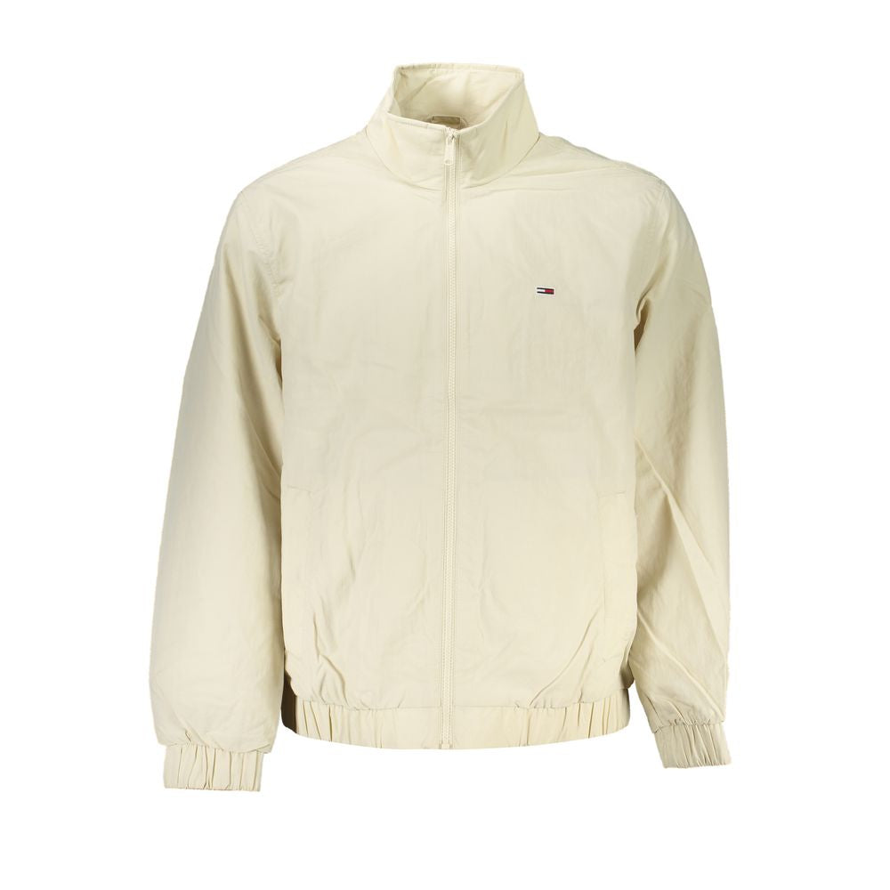 Tommy Hilfiger Beige Polyamide Shell Jacket Tommy Hilfiger