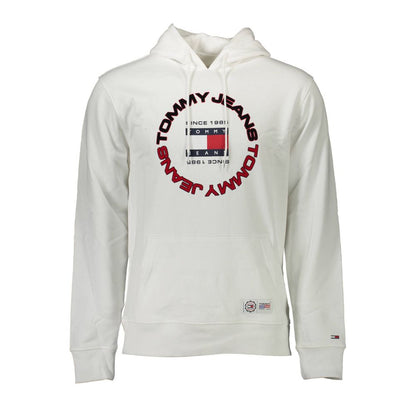 Tommy Hilfiger Bianco Cotton Men's Sweatshirt Tommy Hilfiger