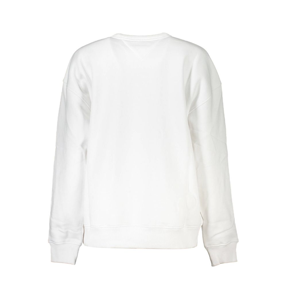 Tommy Hilfiger Bianco Cotton Women Sweatshirt Tommy Hilfiger