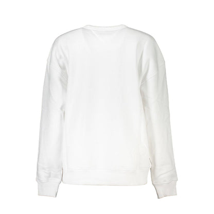 Tommy Hilfiger Bianco Cotton Women Sweatshirt Tommy Hilfiger