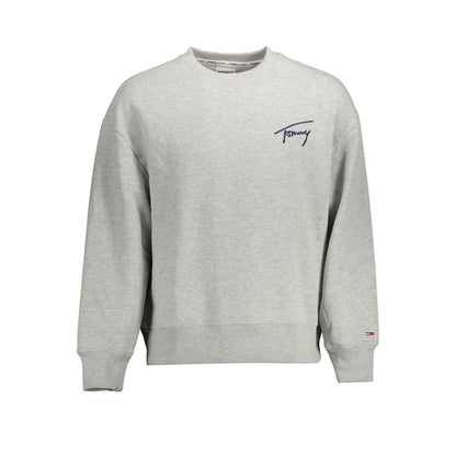 Tommy Hilfiger Grigio Polyester Men's Sweatshirt