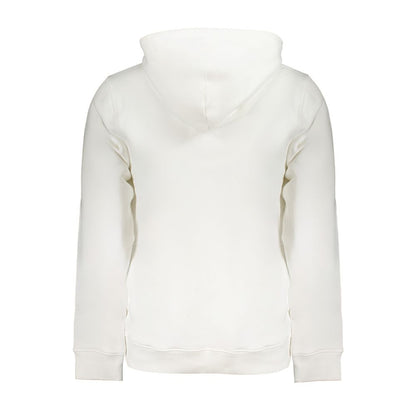 Tommy Hilfiger White Cotton Men's Sweatshirt Hoodie