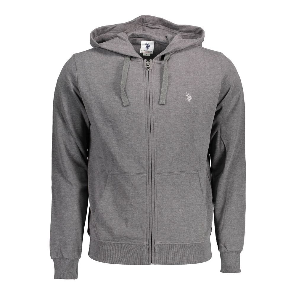 U.S. POLO ASSN. Grigio Cotton Men Sweatshirt