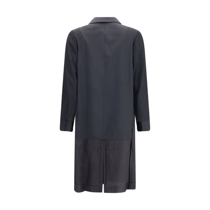 Undercover Black Polyester Coat Undercover