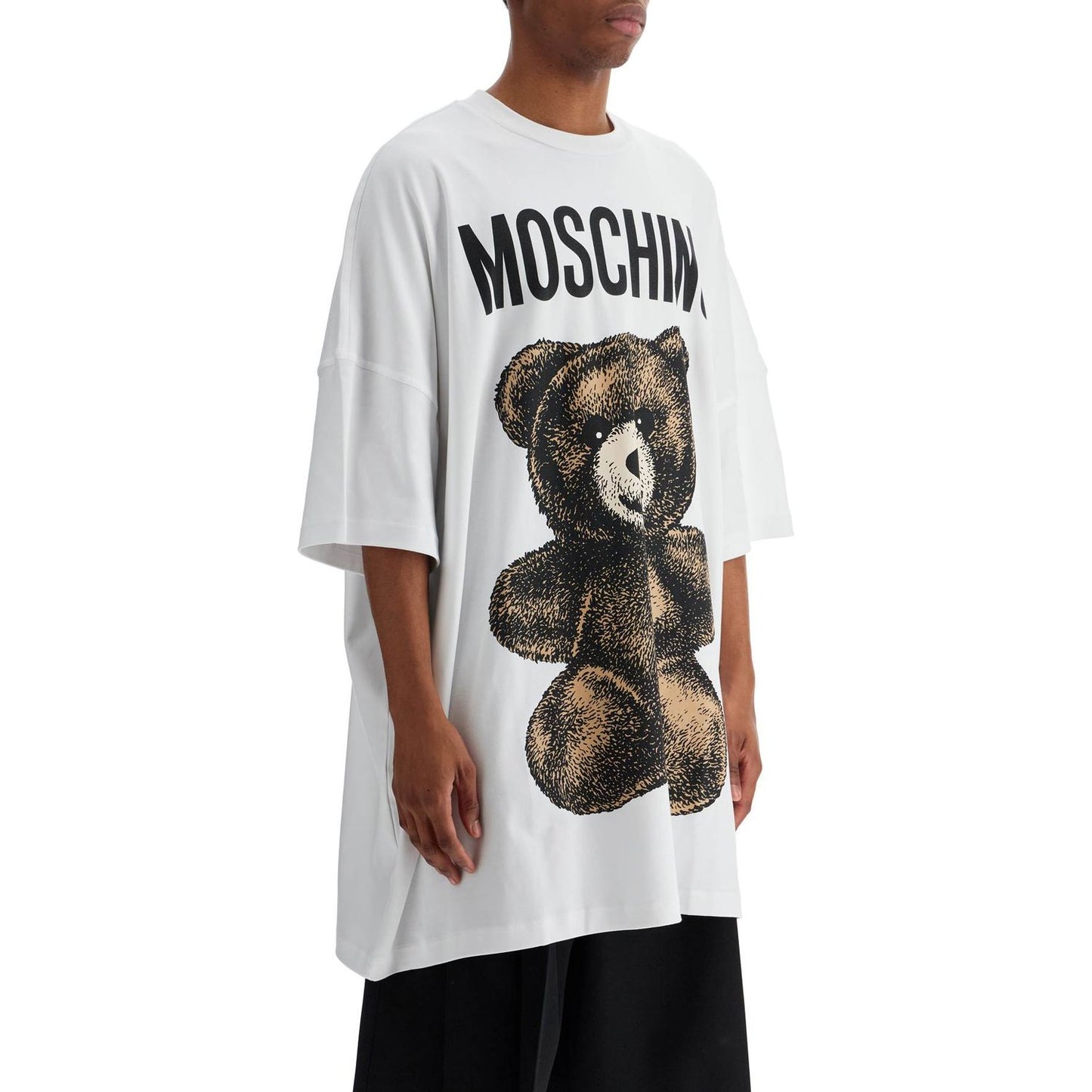 moschino teddy bear print maxi t Topwear Moschino