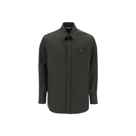 Valentino Bicolor Polyester Shell Jacket