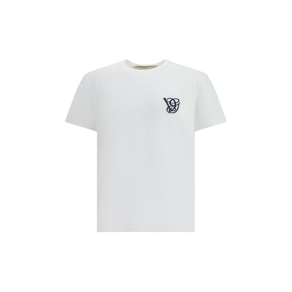 Valentino White Cotton T-Shirt Valentino