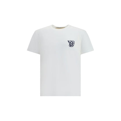 Valentino White Cotton T-Shirt Valentino