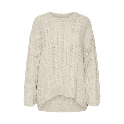 Vero Moda Beige Cotton Sweatshirt