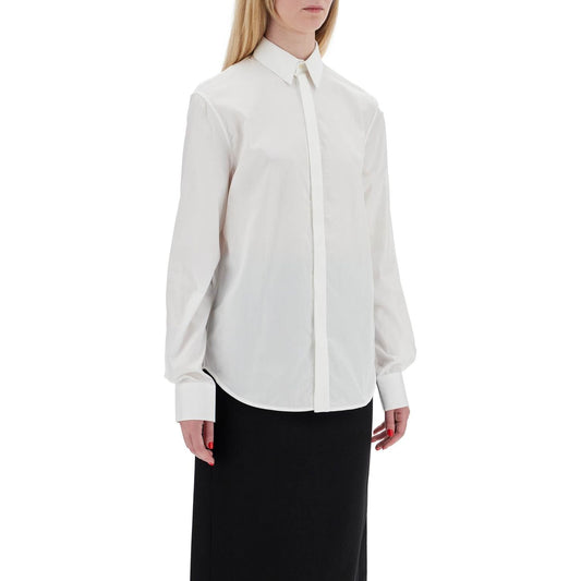 Wardrobe.Nyc flared cotton shirt for women Topwear Wardrobe.Nyc