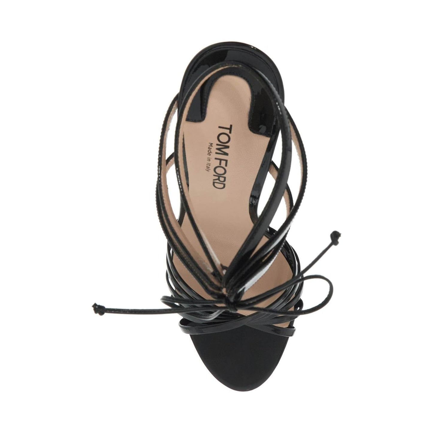 Tom Ford glossy sandals with criss-cross Sandals Tom Ford