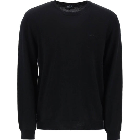 A.P.C. wool crewneck pullover Knitwear A.P.C. Black