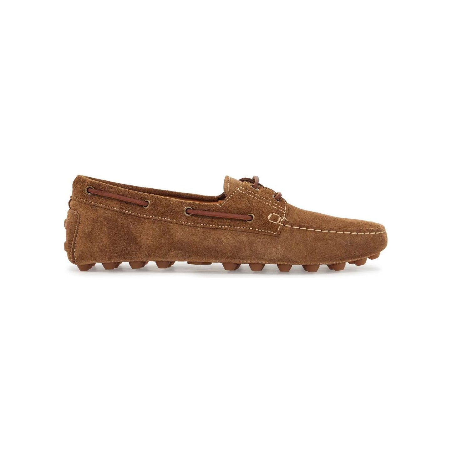 Tod'S light walnut leather driving moccasin made in italy Moccasins Tod'S Sienna