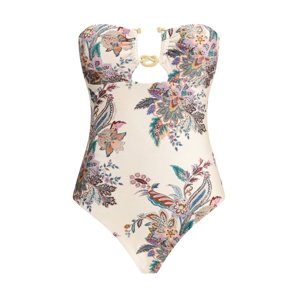 Zimmermann Multicolor Lycra One-Piece Swimsuit Zimmermann