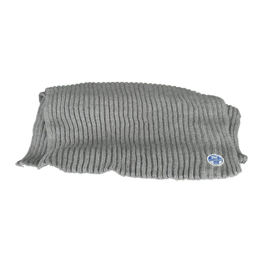 North Sails | Gray Cotton Scarf| McRichard Designer Brands   